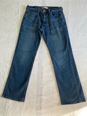 Signature by Levi‎ Strauss Boys Dark Blue Straight Jeans Size W 29 L30